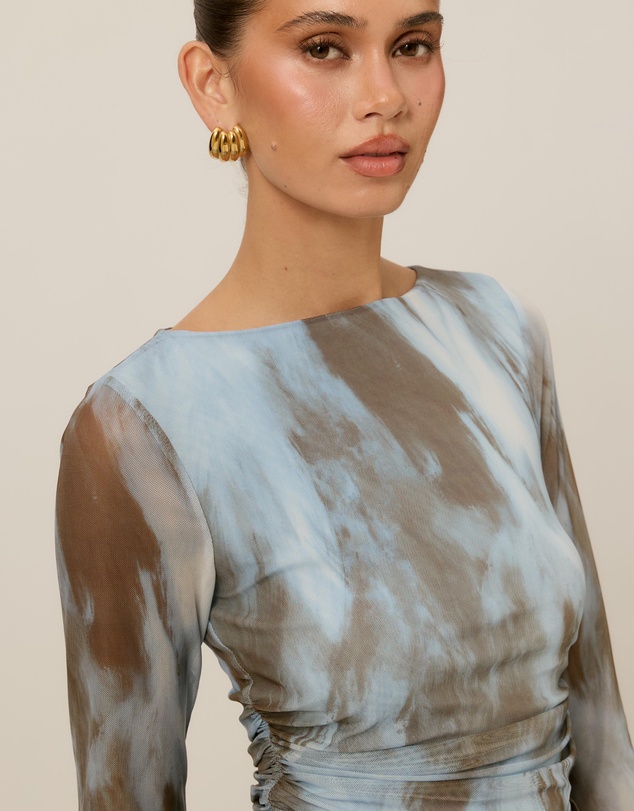 Tussah - Sophie Abstract Print Long Sleeve Top