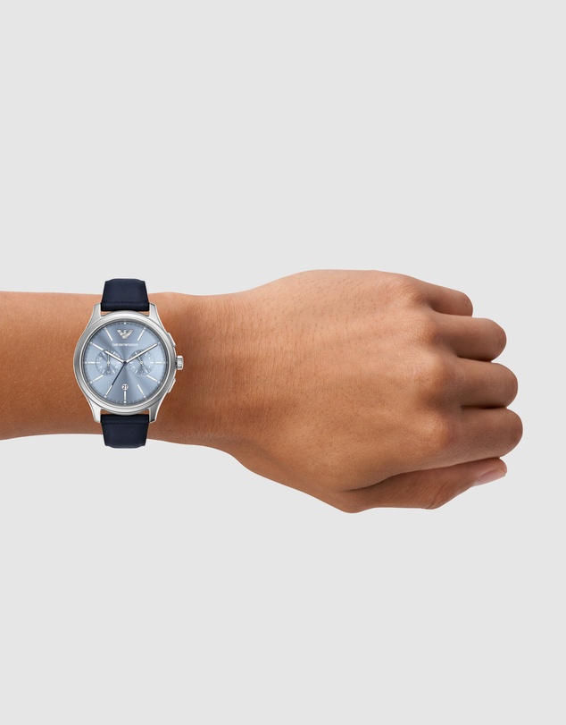 Emporio Armani - Blue Chronograph Watch