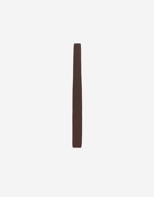 Calibre - Silk Knitted Tie Chocolate