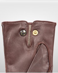 DENTS - Officers Classic Leather Gloves w 100% Wool Lining