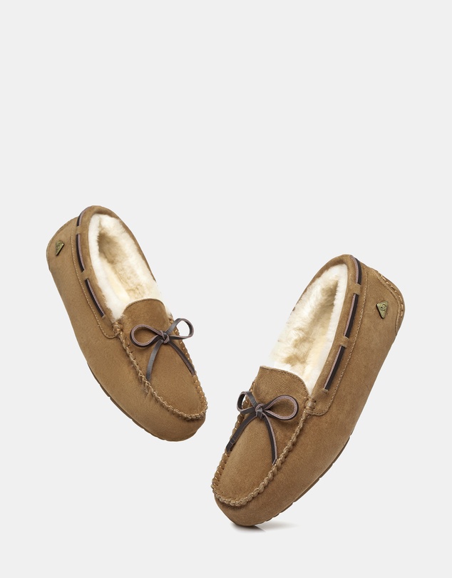 EVERAU - EverAU Ugg Miracle Moccasin Leather Upper Moccasins