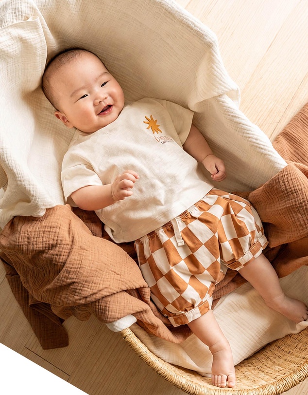 Fox & Finch - Phoenix Checkerboard Shorts - Kids
