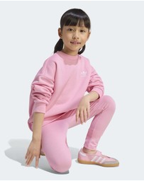 adidas Originals - Oversized Crew Leggings Set - Kids