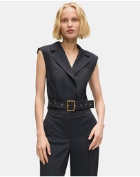 Karl Lagerfeld - DNA Studded Gilet