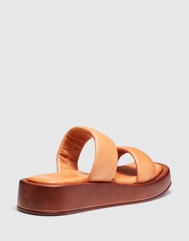 Just Because - Sarita Leather Flatform Sandals