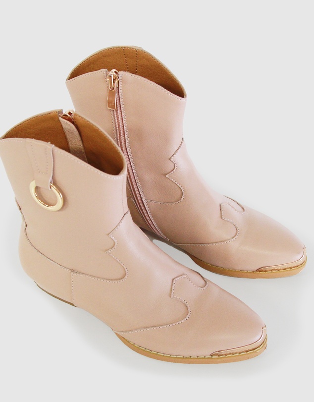 Belle & Bloom - Dallas Mini Western Boots - Kids-Teens