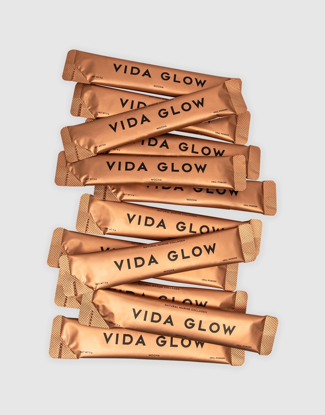 Vida Glow - Natural Marine Collagen Sachets Mocha