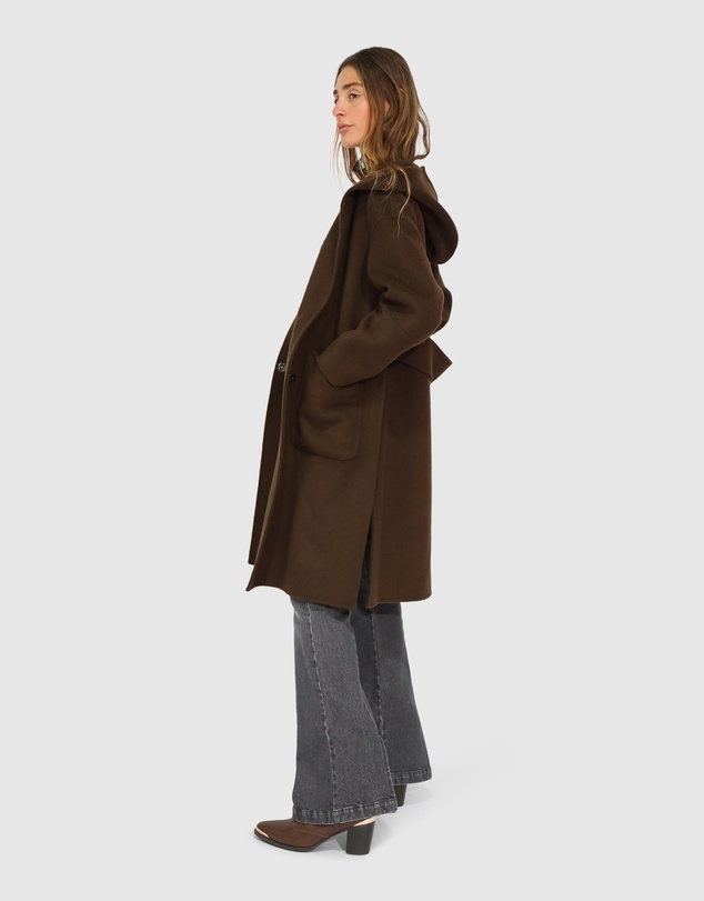 Belle & Bloom - Walk This Way Wool Blend Oversized Coat