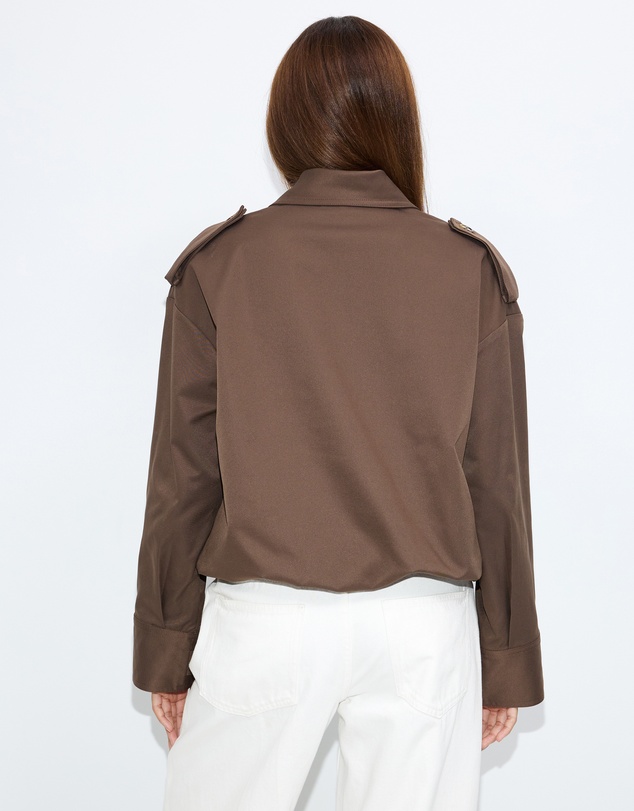 Dazie - Muse Trench Bomber Jacket