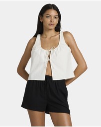 RVCA - Womens Raya Elastic Waist Shorts