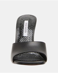 Steve Madden - Sia Black Heels