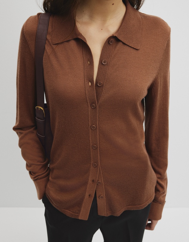 Country Road - Long Sleeve Knit Shirt