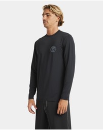 Billabong - Mens Big Wave Daz Long Sleeve Rash Vest