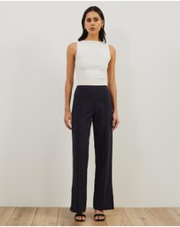 Atmos&Here - Malia High Waisted Tailored Pant