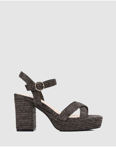 Chocolate Brown Raffia