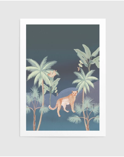 Olive et Oriel - Jungle Cheetah In Midnight