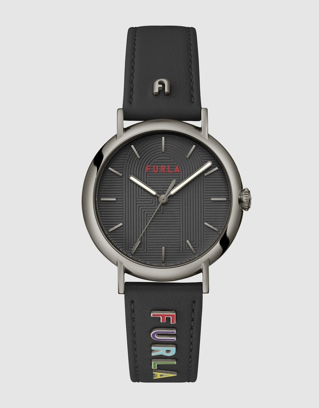 Furla - Heritage Furla Easy Shape Gunmetal