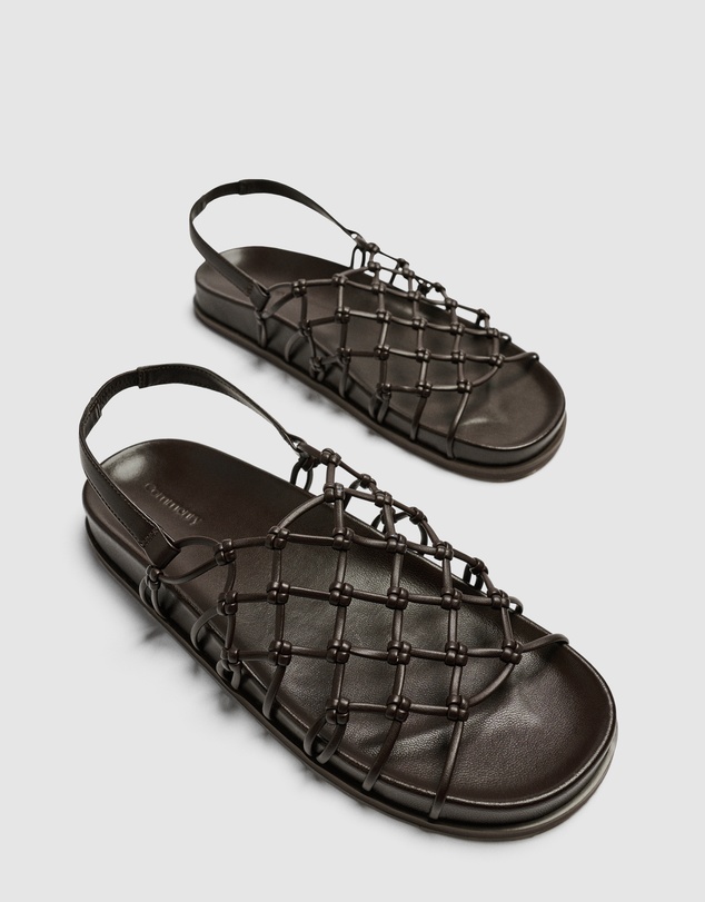 Commonry - Noah Woven Footbed Sandal