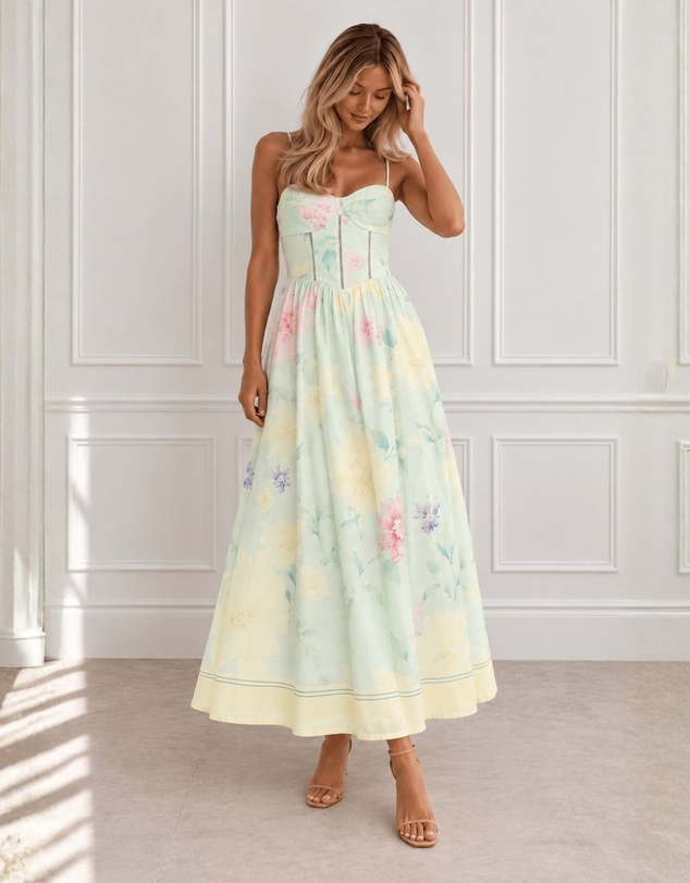 Esther & Co - Nynaeve Dress - Flower Sonata