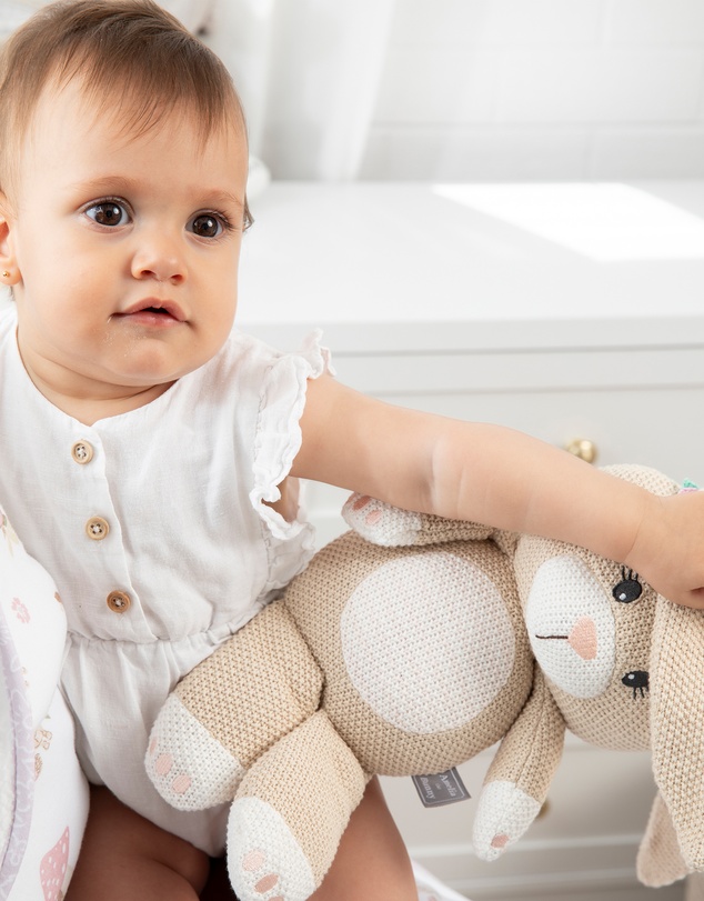 Living Textiles - Knitted Toy - Amelia the Bunny