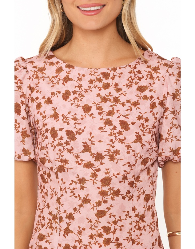 Petal & Pup - Gemima Maxi Dress - Pink Floral