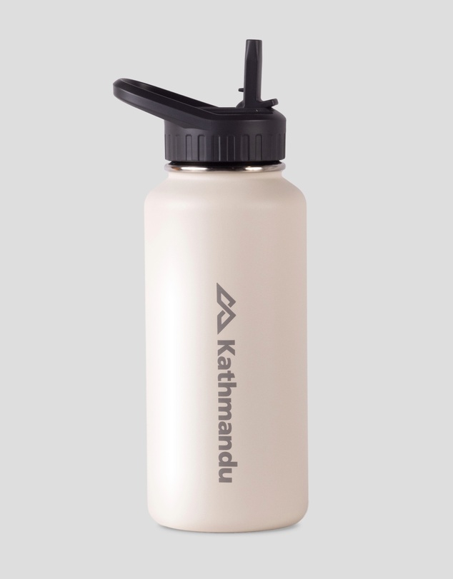Kathmandu - Straw Lid Insulated Bottle - 950 ml