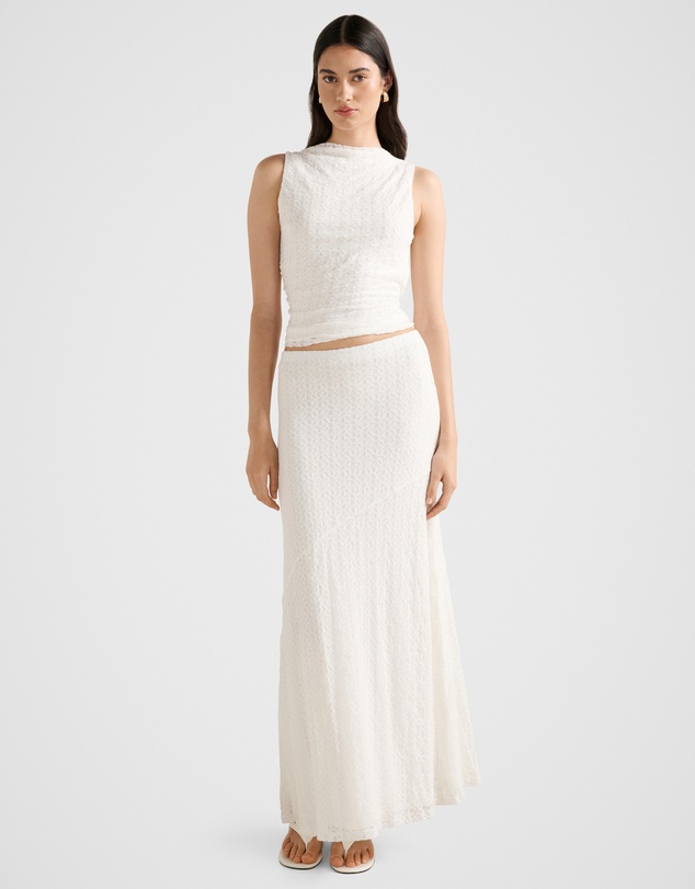 Forever New - Tahlia Textured Lace Tank Top