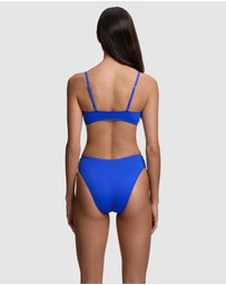 Polo Ralph Lauren - Kennedy High Leg Scoop Waist Bikini Bottom