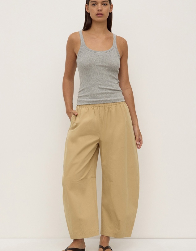 Revibe - Repaired Assembly Label Cotton Womens Pants