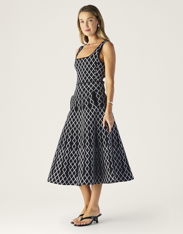 MOS The Label - Tropea Knit Midi Dress
