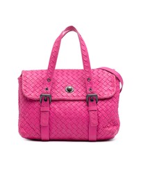 Pre-Loved by Azura Reborn - Pre-Loved Nappa Intrecciato Flap Satchel
