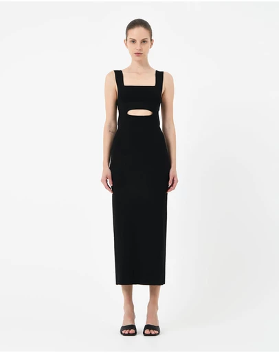 Forcast - Elia Cutout Knit Dress