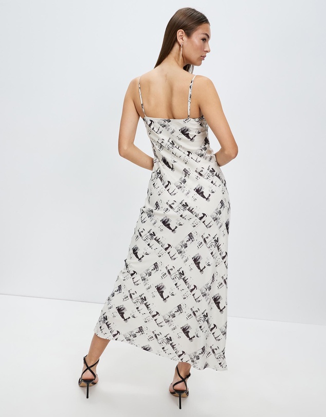 Third Form - Lip Service Bias Maxi Slip Dress