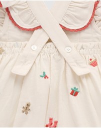 Purebaby - Christmas Dress -Kids-Babies