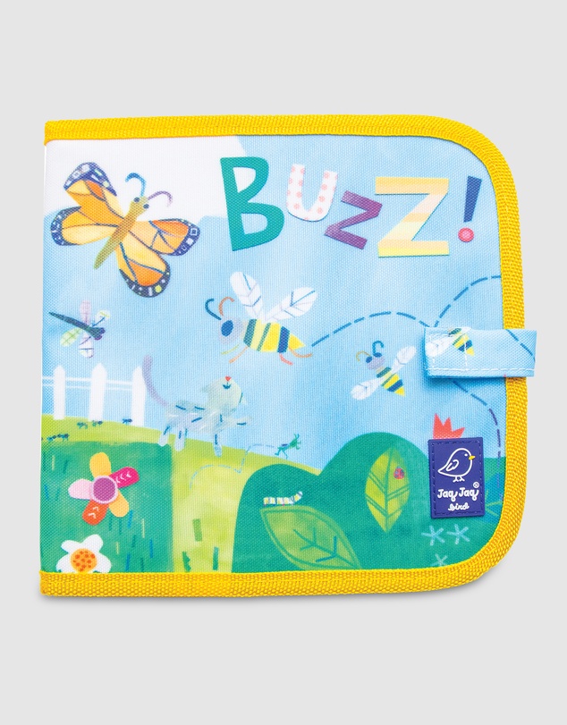 Jaq Jaq - Jaq Jaq Bird - Doodle It & Go Erasable Book - Hello, World - Bugs