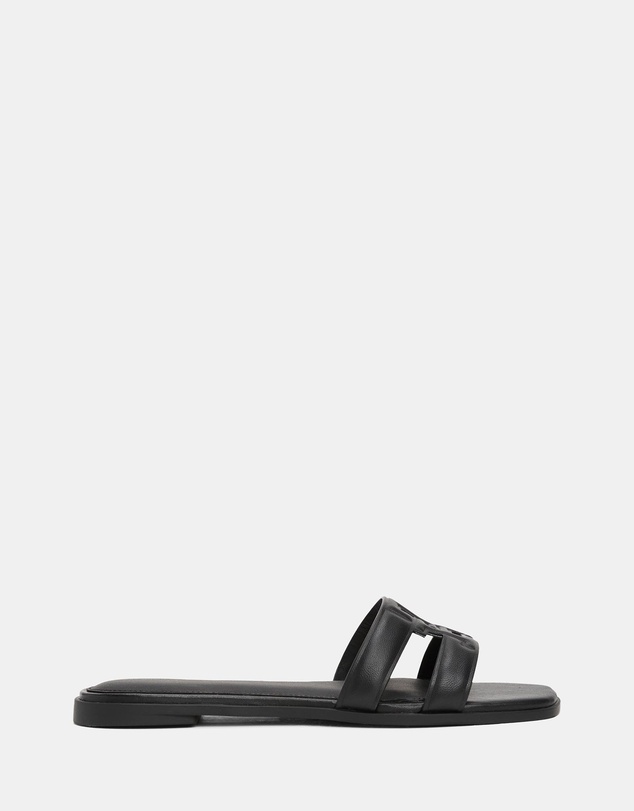 Tommy Hilfiger - Logo Strap Mules - Women's