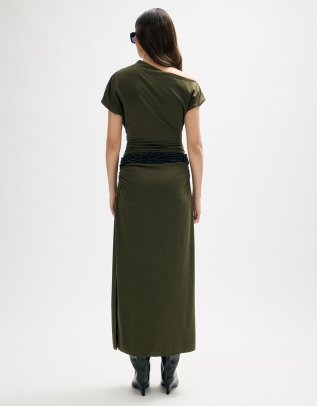 Minima Esenciales - Ise Macrame Belt Maxi Dress