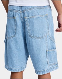 DC Shoes - Mens Baggy Denim Carpenter Shorts