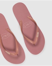 UNIT - UNIT Ladies Mellow Footwear - Flip Flops (Thongs)