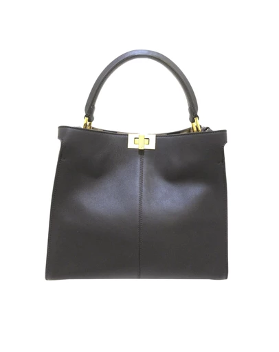 Pre-Loved by Azura Reborn - Pre-Loved fendi Elegant Leather Top Handle Handbag for Women