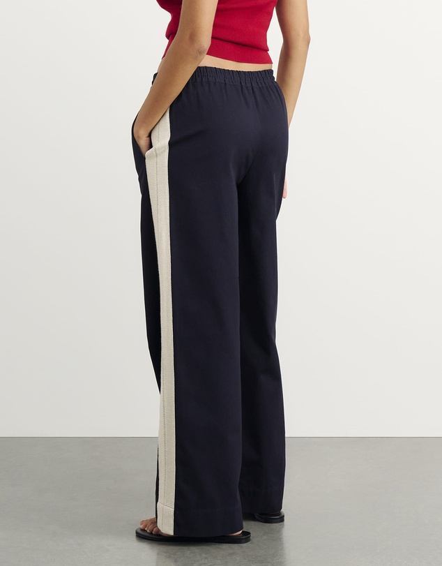 Jag - Canvas Contrast Pant