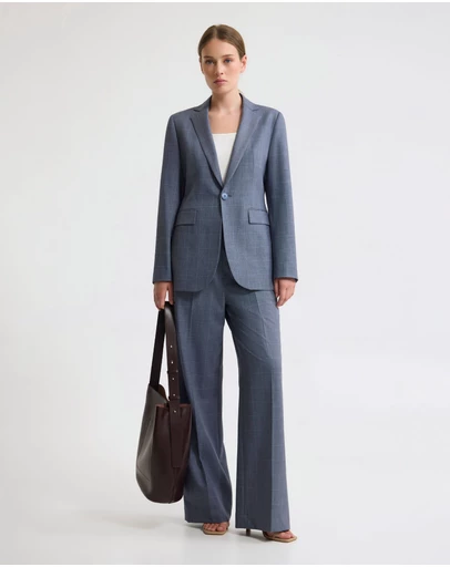 Oxford - Ebony Wool Blend Suit Jacket