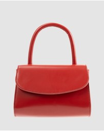 By Far - Mini 2.0 Semi Patent Leather Bag